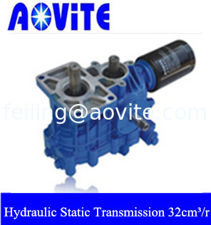 HST 28 cm³/r (Hydraulic Static Transmission ) for conbine harvester